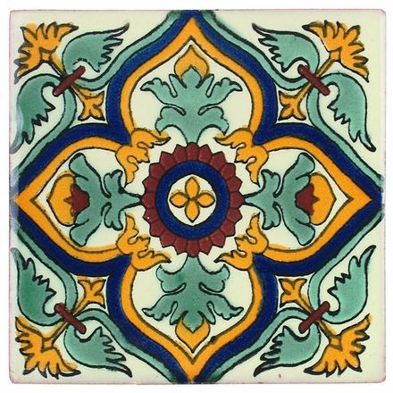 Talavera Tile 4x4 - PP2184 - 15 Tiles