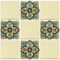 Talavera Tile 4x4 - PP2184 - 15 Tiles