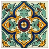 Talavera Tile 4x4 - PP2184 - 15 Tiles