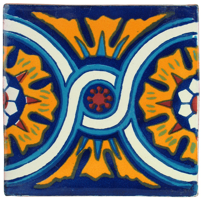 Mexican Talavera Tile - PP2191 - 15 Tiles