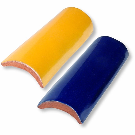 Talavera Tile - Solid Color Edge Pieces - 15 per box