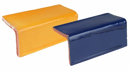 Talavera Tile - Solid Color Squared Edge Pieces - 15 per box