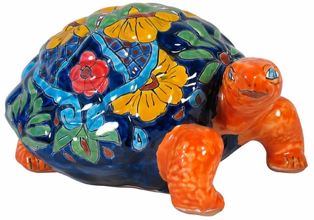 Talavera Tortoise Figurine