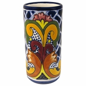 Talavera Yellow Cross Water Glass