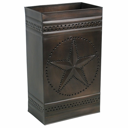 Texas Lone Star Tin Wall Sconce