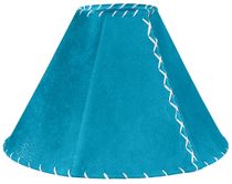 Tourquoise Pig Skin Leather Lamp Shade