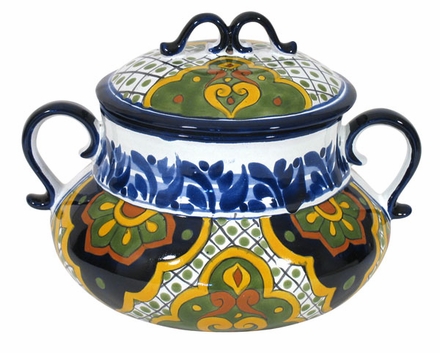 Traditional Talavera Soup Tureen