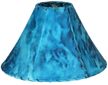 Turquoise - Handcrafted Mexican Rawhide Lamp Shade  15", 18"? & 22"