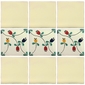 Vines & Tulips Talavera Tile - PP2103 - 15 Tiles