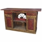 Wagon Wheel Rustic Bar