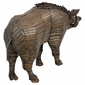 Warthog Metal Yard Art Sculpture