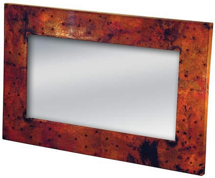 Western Frame Copper with Diamond Nail Pattern