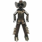 Western Sheriff Metal Yard Art Sculpture