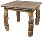 Wirebrush Yugo Leg Table w/ 4 Chairs