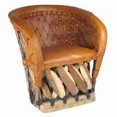 Woven Back Equipale Child's Chair