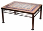 Wrought Iron Coffee Table with Tile Top - Small
