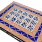 Wrought Iron Coffee Table with Tile Top - Small