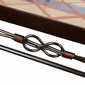Wrought Iron Coffee Table with Tile Top - Small