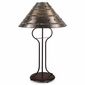 Wrought Iron Harp Table Lamp
