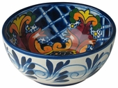 Yellow Cross Talavera Cereal Bowl