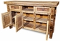 Yugo Buffet with Iron Accents - 3 Doors - 2 Drawers