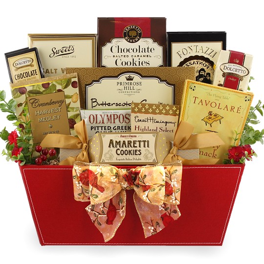 Corporate Holiday Splendor Gift Basket