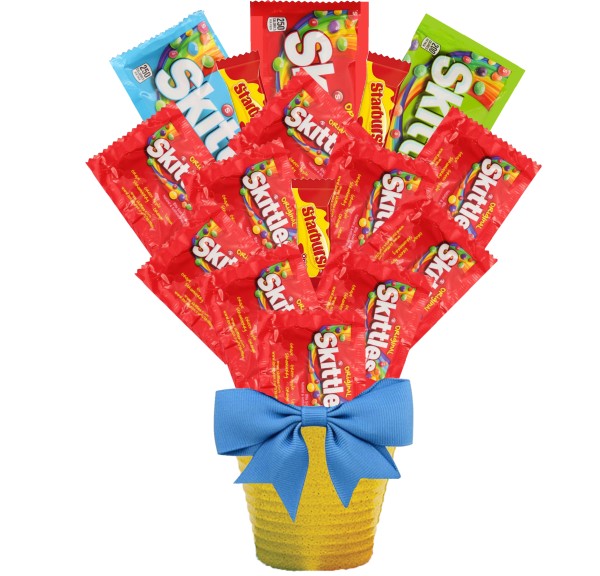 Skittlelicious Candy Bouquet