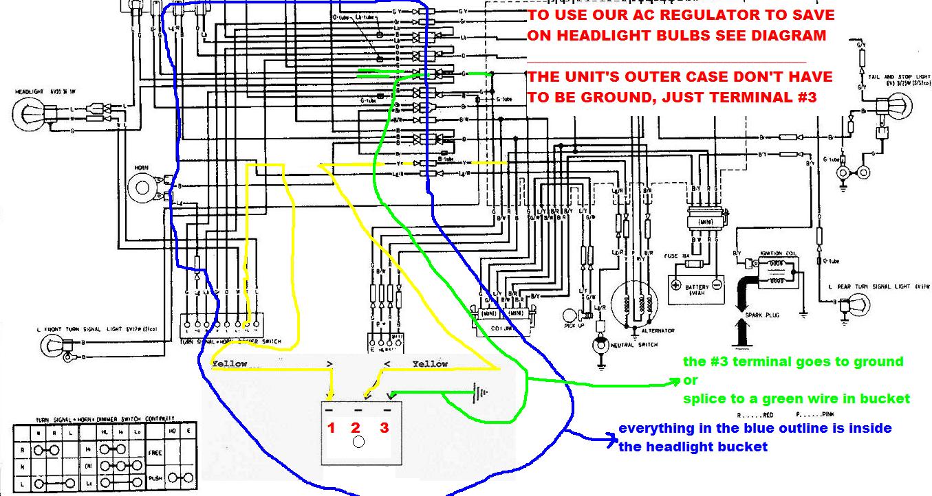  6V_AC_REGULATOR FOR HI_OUTPUT_STATORS W/_AC_LIGHT_COILS () exed sorry