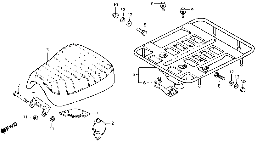 @ ALL CT110 1984 PARTS DIAGRAMS