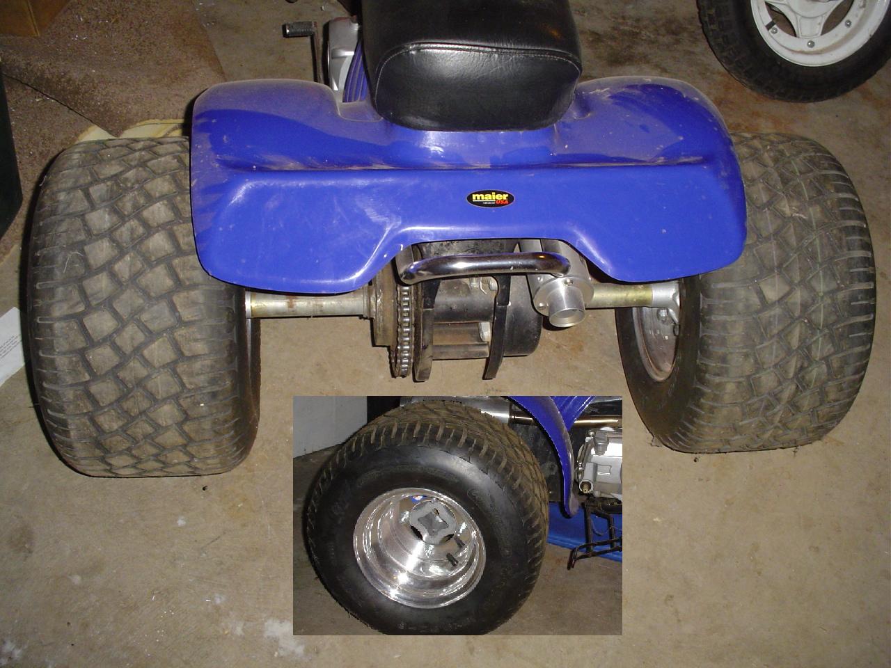  ATC70 TIRES WHEELS BRAKES & DRIVE TRAIN