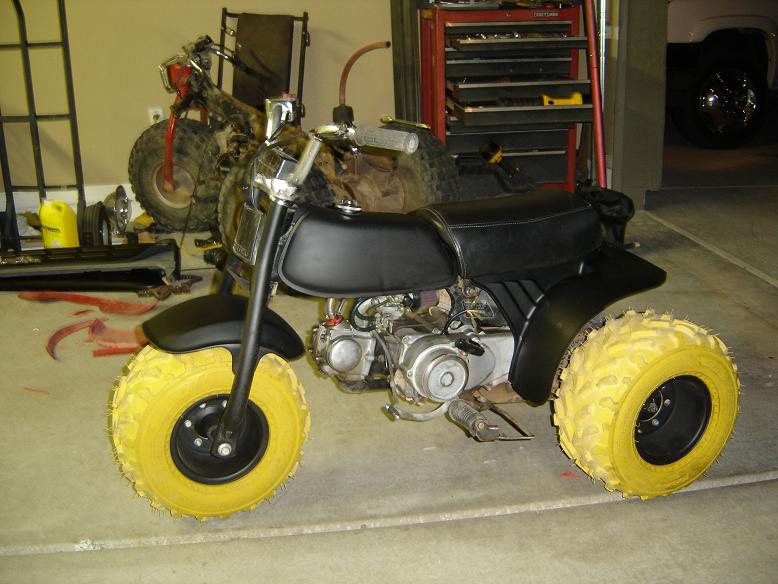  ATC70 TIRES WHEELS BRAKES & DRIVE TRAIN