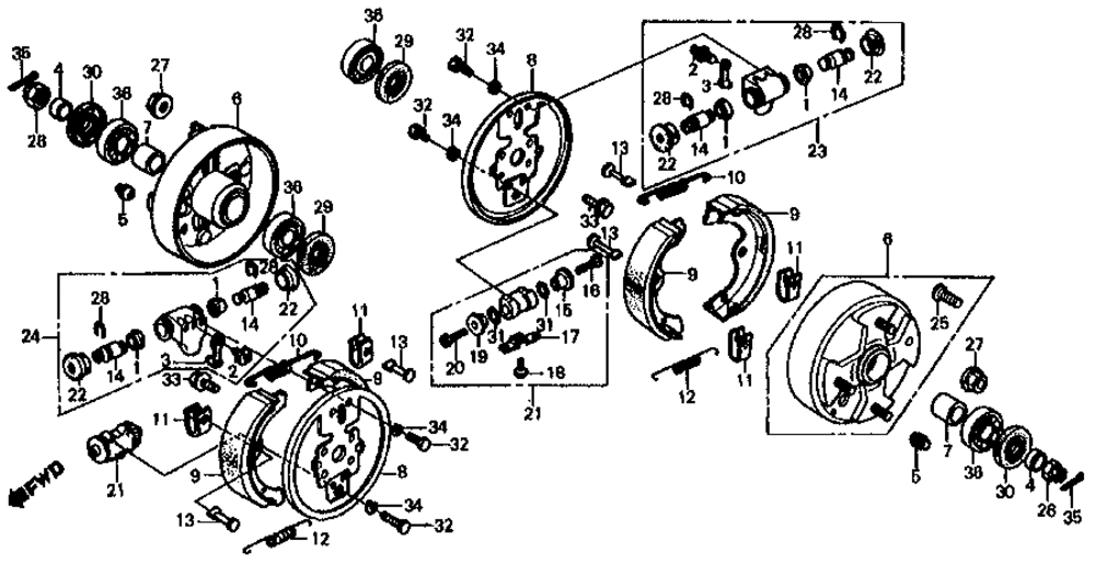 @ BRAKE DRUMS