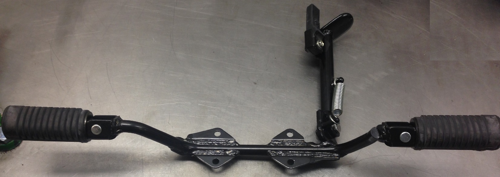  OEM FOOT REST W/SIDE STAND !!!(((KIT)))!!! !!!(((SEE