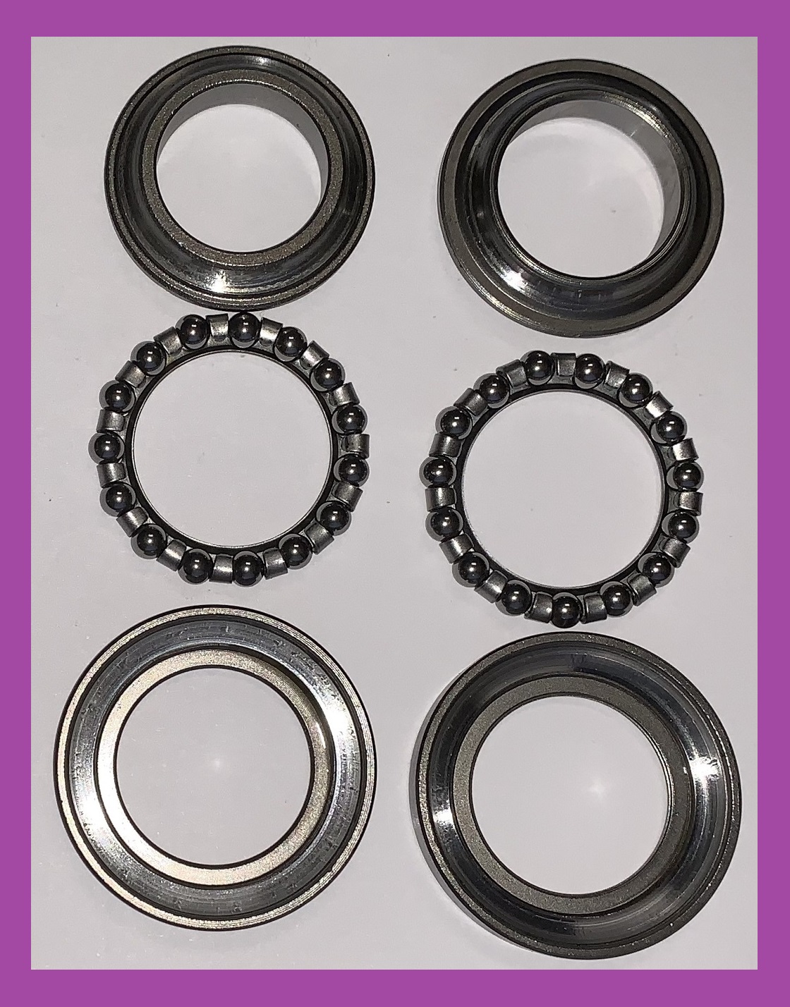 OEM_TYPE_STEERING HEAD BEARING SET (Fits_Many_Hondas) (CRF5/STR/SET