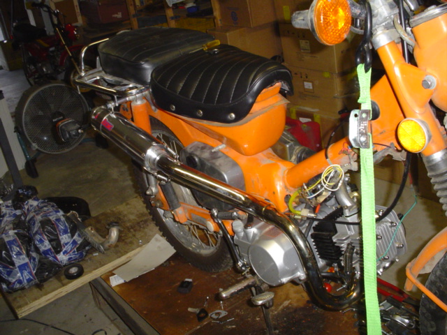 CT90 ENGINE SWAP PARTS NEEDED SOME INSTRUCTIONS