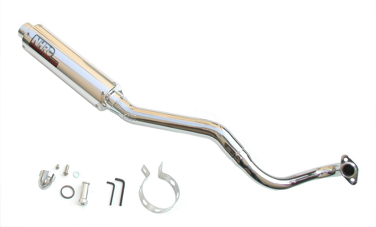 NHRC ALLOY_CANISTER CHROME_HEADER UPSWEPT_PERFORMANCE EXHAUST CT70'S ...