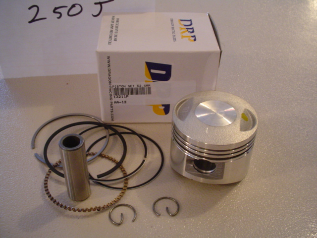 Motorcycle Piston Kits Piston Ring Kit For Lifan 125cc Engine - 52.4mm, 14mm Pin, Fits Pit Pro Dirt Bikes & ATVs 125cc Piston Kit - Foto 3