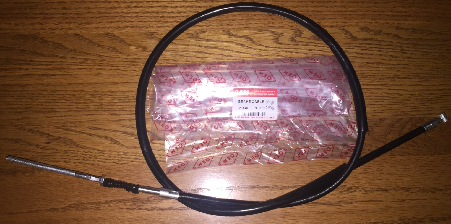 REAR BRAKE CABLE 1973 TO 1985 ATC70 (AFT8036) (S1327)