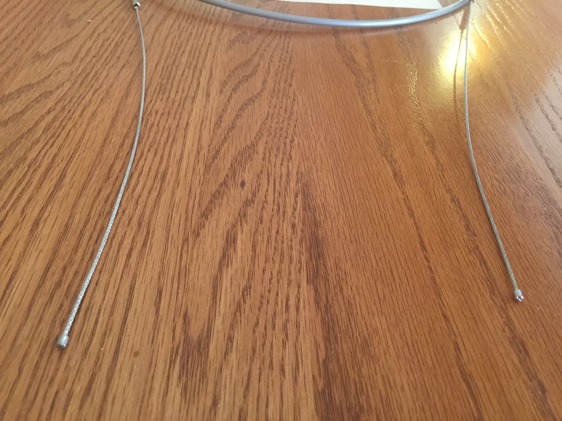  CUSTOM BUILD UNIVERSAL THROTTLE CABLE 6.5 FOOT OUTER 8.5 FOOT INNER