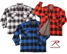 BUFFALO PLAID SHERPA LINED JACKET