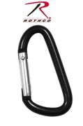 JUMBO 80MM BLACK ACCESSORY CARABINER