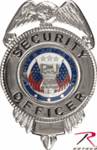 ''SECURITY OFFICER'' BADGE