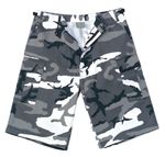 URBAN ZIPPER FLY EXTRA LONG FATIGUE SHORTS