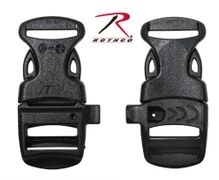 WHISTLE BUCKLE - 3/4" / JET SR 20 WHISTLELOC - BLACK