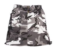 Women's Vintage Urban Camo Knee Length Skirt