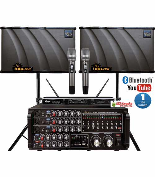 Idolpro Karaoke Mixer Amplifier IDOLmain Complete High-End Home