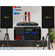 <font color=" blue">"ASM20" </font>IDOLmain 8000W Mixing Amplifier With Digital Optical Input For Smart TV Plus 1800W Loudspeakers, Dual Smart Wireless Microphones Home Karaoke System  