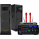 <font color=" blue">"ASM23" </font> Complete High-End Karaoke System W/ Floor Standing Speakers, Dual High Tech Wireless Microphones and 8000W Bluetooth Mixing Amplifier<sup><font color=" red">Free Gifts</font></sup>