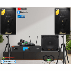 <font color=" blue">"ASM27" </font>7000W Super Bass Home Karaoke System With Full Set of Mixing Amplifier, 4000W Loudspeakers,1500W Subwoofer and Wireless Microphones<sup><font color=" red">Free Gifts</font></sup>