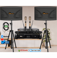 <font color=" blue">"ASM4" </font>IDOLpro 2400W Superior Karaoke System With Dual 2400W Speakers With Bass Booster, Dual Wireless Microphone, Power Amplifier And Digital Mixer <sup><font color=" red"> Free gifts</font></sup> 